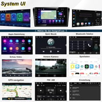 AMASE AUDIO Android 12 Autórádió Mercedes W211 9" Érintőképernyő CarPlay GPS 4