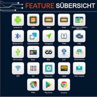 AMASE AUDIO Android 12 Autórádió Mercedes W211 9" Érintőképernyő CarPlay GPS 3