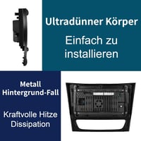 AMASE AUDIO Android 12 Autórádió Mercedes W211 9" Érintőképernyő CarPlay GPS 6