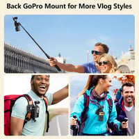 AMAZEAR DJI Osmo Pocket 3 mágneses tartó állvány, 180° forgatható asztali és falra szerelhető adapter 5