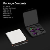 AMAZEAR Mágneses ND Szűrő Készlet DJI Osmo Pocket 3-hoz - 5 db (1/4 Black Mist/CPL/ND16/ND64/ND256) Vloggereknek, Utazáshoz 9