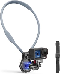 AMAZEAR Mágneses Nyakpánt Tartó DJI Action 5 Pro/OSMO 360 GoPro Hero 13 Insta360 Ace Pro Mellkasi Rögzítés 1