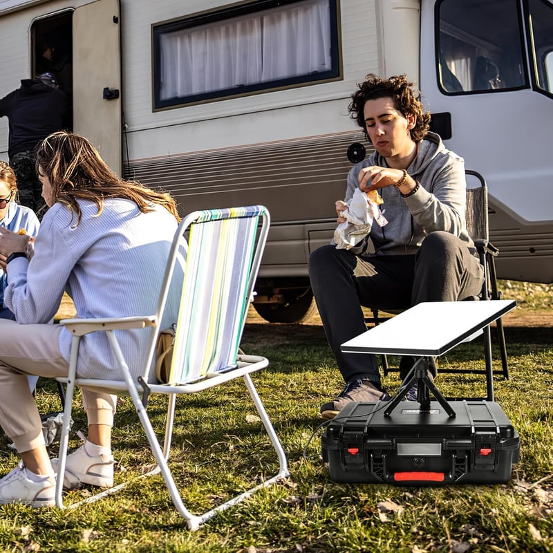 AMAZEAR Starlink Mini vízálló kemény táska kiegészítőkkel kompatibilis