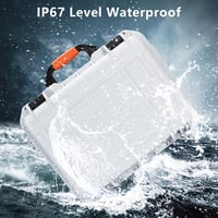 AMAZEAR Védőtok Apple Vision Pro Szemüveghez - Szürke, Modern Kivitel, IP67 Vízálló, EVA Béléssel, Tartozéktartóval 4