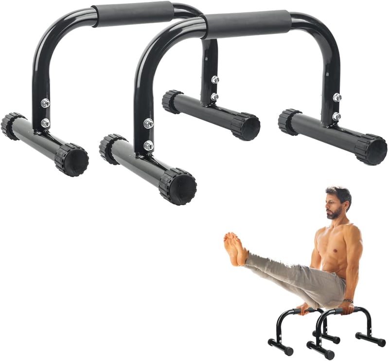 AmazeFan Parallettes Handstand Bar Dip Bar Calisthenics Edzéshez