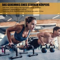 AmazeFan Parallettes Handstand Bar Dip Bar Calisthenics Edzéshez 5