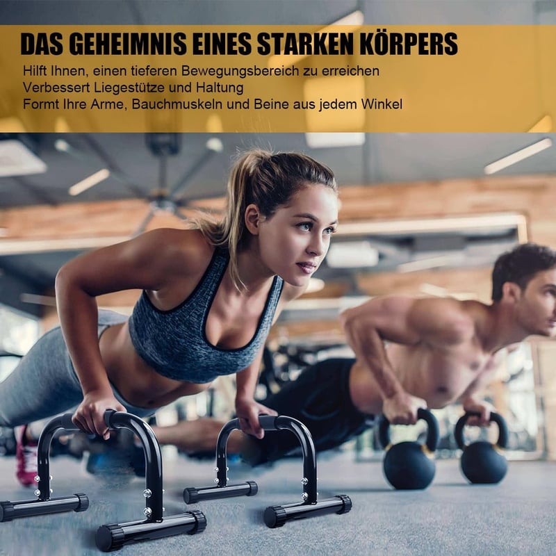 AmazeFan Parallettes Handstand Bar Dip Bar Calisthenics Edzéshez