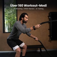 Inteligentné hodinky Amazfit Active 2 44 mm, GPS, hlasové ovládanie AI, 10-dňová výdrž batérie, 160+ športových režimov, vodotesnosť 5 ATM, kompatibilné s Androidom a iPhonom 4