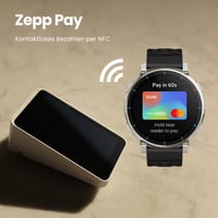 Inteligentné hodinky Amazfit Active 3 Premium 45 mm GPS, 1,32" AMOLED zafírový displej, 12-dňová výdrž batérie, 4 GB, NFC, offline mapy, viac ako 170 športových režimov, 5 ATM, snímač tepovej frekvencie, pre Android a iPhone 7