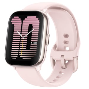 Amazfit Active 42 mm pametni sat ružičasti - GPS, AMOLED zaslon, Bluetooth pozivi, baterija od 14 dana, Zepp Coach, ugrađena Alexa