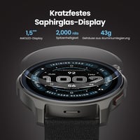 Inteligentné hodinky Amazfit Balance 2, 47 mm, 1,5" AMOLED, GPS, 180+ — chybné, na súčiastky: Nabíjajú sa, vibrujú (stav: pozri 2. obrázok) 3