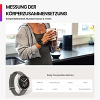 Inteligentné hodinky Amazfit Balance 46 mm s NFC platbami, AI fitness trénerom, 14-dňovou výdržou batérie, GPS, 150 športovými režimami, Bluetooth hovormi a monitorovaním spánku a zdravia 5
