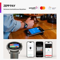 Inteligentné hodinky Amazfit Balance 46 mm s NFC platbami, AI fitness trénerom, 14-dňovou výdržou batérie, GPS, 150 športovými režimami, Bluetooth hovormi a monitorovaním spánku a zdravia 6