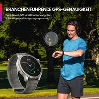 Inteligentné hodinky Amazfit Balance 46 mm s NFC platbami, AI fitness trénerom, 14-dňovou výdržou batérie, GPS, 150 športovými režimami, Bluetooth hovormi a monitorovaním spánku a zdravia 8