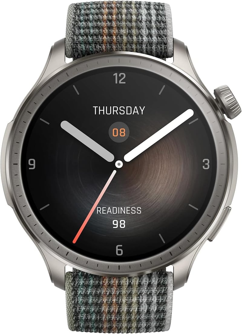 Amazfit Balance 46mm okosóra NFC fizetés, GPS, 150 sportmód, 14 nap akkumulátor - gray