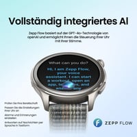 Amazfit Balance 46mm okosóra NFC fizetés, GPS, 150 sportmód, 14 nap akkumulátor - gray 3