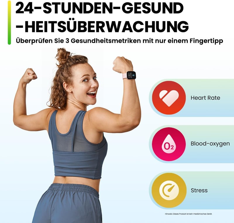 Amazfit Bip 5 46mm Okosóra GPS, 120 Sportmód, Szívritmus és SpO2 Monitor, 10 Napos Akkumulátor - White, Bip 5