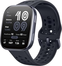 Amazfit Bip 6 okosóra 46mm, 14 napos akkumulátor, AMOLED kijelző, GPS, 140+ sportmód - black 1