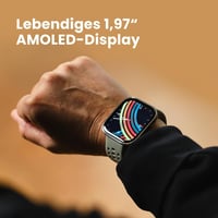 Amazfit Bip 6 okosóra 46mm, 14 napos akkumulátor, AMOLED kijelző, GPS, 140+ sportmód, vízálló - stone 6