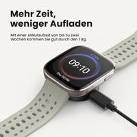 Amazfit Bip 6 okosóra 46mm, 14 napos akkumulátor, AMOLED kijelző, GPS, 140+ sportmód, vízálló - stone 2
