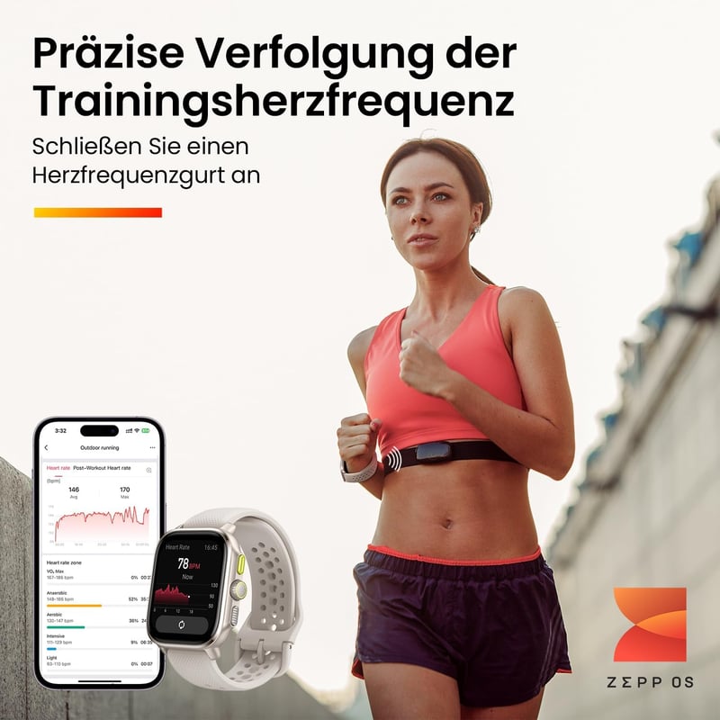 Amazfit Cheetah futóóra GPS navigációval, szívritmus monitorral és offline térképekkel - Cheetah Square