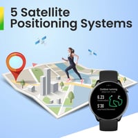 Amazfit GTR Mini 43mm Okosóra GPS Pulzusmérővel, 120+ Sportmód, 14 Napos Akkumulátor - black, GTR Mini 10