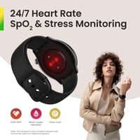 Amazfit GTR Mini 43mm Okosóra GPS Pulzusmérővel, 120+ Sportmód, 14 Napos Akkumulátor - black, GTR Mini 6