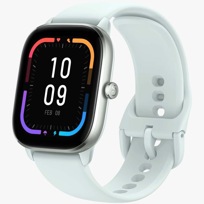 Amazfit GTS 4 Mini Okosóra Véroxigén és Pulzusmérés 120+ Sportmód 5ATM - Mint Blue, GTS 4 Mini