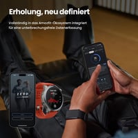 Amazfit Helio Strap okosóra fitnesz tracker, pulzusmérés, 10 napos akkumulátor, 50+ sportmód - fekete 7