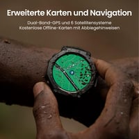 Inteligentné hodinky Amazfit T-Rex 3 Outdoor, 48 mm AMOLED displej, offline mapy a navigácia, dvojpásmové GPS, 27-dňová výdrž batérie, NFC platby, 170+ športových režimov 5