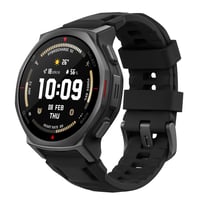 Ceas inteligent de exterior Amazfit T-Rex 3 Pro, 44 mm, ecran AMOLED cu safir, lanternă, ramă din titan, GPS dual-band, hărți offline, autonomie 17 zile, 10 ATM, 180+ moduri sport, negru 1
