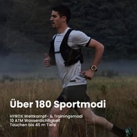 Amazfit T-Rex 3 Pro Outdoor Smartwatch 48mm Szafír AMOLED, Titán, Dual GPS, 25 nap akkumulátor - Regular, black gold 5
