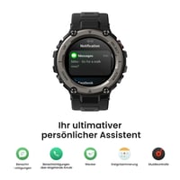 Inteligentné hodinky Amazfit T-Rex Pro 2024, čierne, 48 mm – GPS, vojenská certifikácia — chybné, čiastočne funkčné: Nabíjajú sa (stav: pozri 2. obrázok) 9