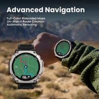 Amazfit T-Rex Ultra 2 GPS Okosóra Titán, 1,5" AMOLED Kijelző, 30 Napos Akkumulátor 3