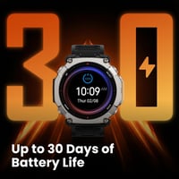 Amazfit T-Rex Ultra 2 GPS Okosóra Titán, 1,5" AMOLED Kijelző, 30 Napos Akkumulátor 5