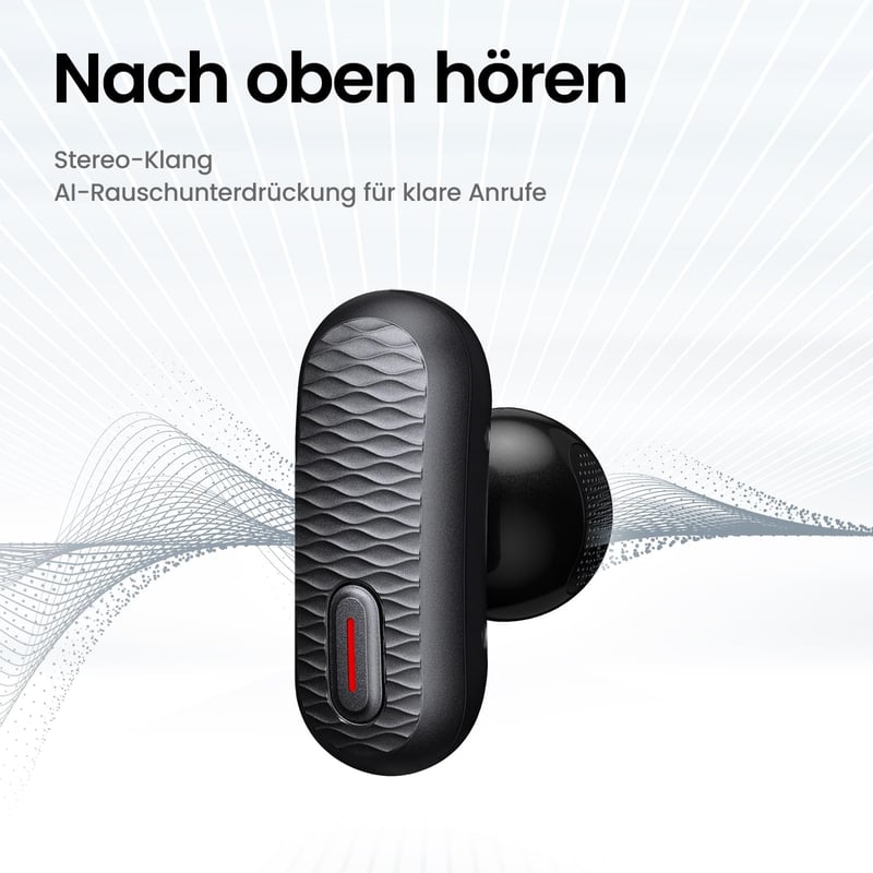 Amazfit Up Bluetooth fülhallgató, nyílt fülhallgató, IPX4 vízálló, sporthoz és futáshoz