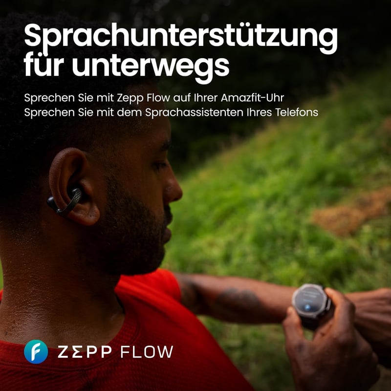 Amazfit Up Bluetooth fülhallgató, nyílt fülhallgató, IPX4 vízálló, sporthoz és futáshoz
