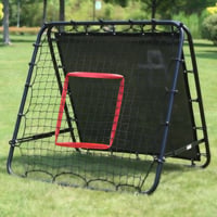 Amazing Tour Dupla Oldalas Rebounder Futball Edzőhálózat 100-180cm Állítható Gyerek Foci Cél 8