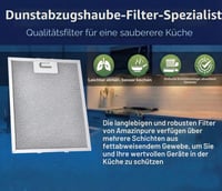 Amazinpure aluminijski metalni filter za masnoću za napu 320x260 mm – kompatibilan s markama Ariston, Belling, Candy, Hoover, Hotpoint 5