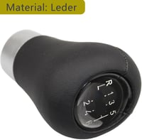 Amazleer 6 Sebességes Váltógomb – Fekete, Univerzális BMW-hez (1, 3, 5, 6 Sorozat, X1, X3, X5, E60–E84) 6