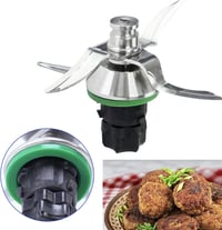 Amazleer Thermomix TM5/TM6 rozsdamentes acél cserepenge tisztítókefével - ezüst 4
