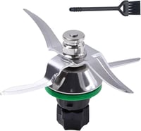 Amazleer Thermomix TM5/TM6 rozsdamentes acél cserepenge tisztítókefével - ezüst 1