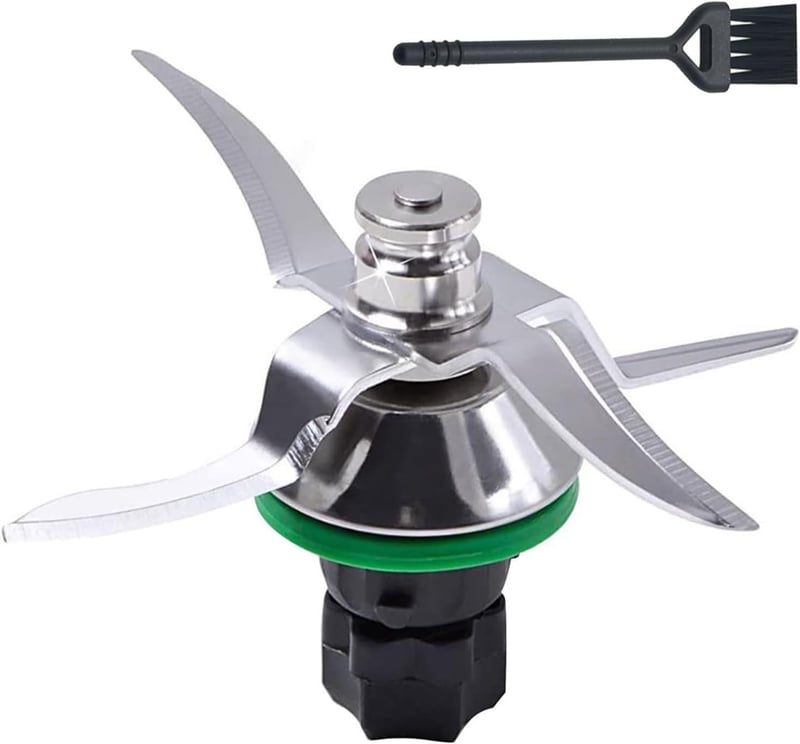 Amazleer Thermomix TM5/TM6 rozsdamentes acél cserepenge tisztítókefével - ezüst