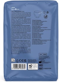 Amazon Basic Care Férfi Inkontinencia Nadrág Plus Large 40 db Kék - NEW VERSION MENS PANTS PLUS LARGE (14) 2