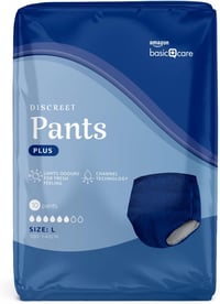 Amazon Basic Care Férfi Inkontinencia Nadrág Plus Large 40 db Kék - NEW VERSION MENS PANTS PLUS LARGE (14) 1
