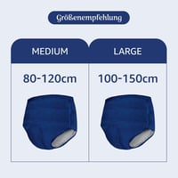 Amazon Basic Care Férfi Inkontinencia Nadrág Plus Large 40 db Kék - NEW VERSION MENS PANTS PLUS LARGE (14) 5