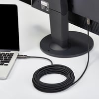 Vysokorýchlostný opletený optický HDMI kábel Amazon Basics, 10 m, čierny 5