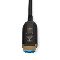 Vysokorýchlostný opletený optický HDMI kábel Amazon Basics, 10 m, čierny 3