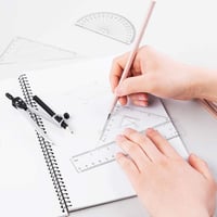 Amazon Basics 10-dielna súprava rysovacích potrieb v puzdre 6