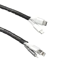 Amazon Basics 10m Kábelvédő Neoprén Hüvely Fekete - Kábel Szervezés és Védelme 1